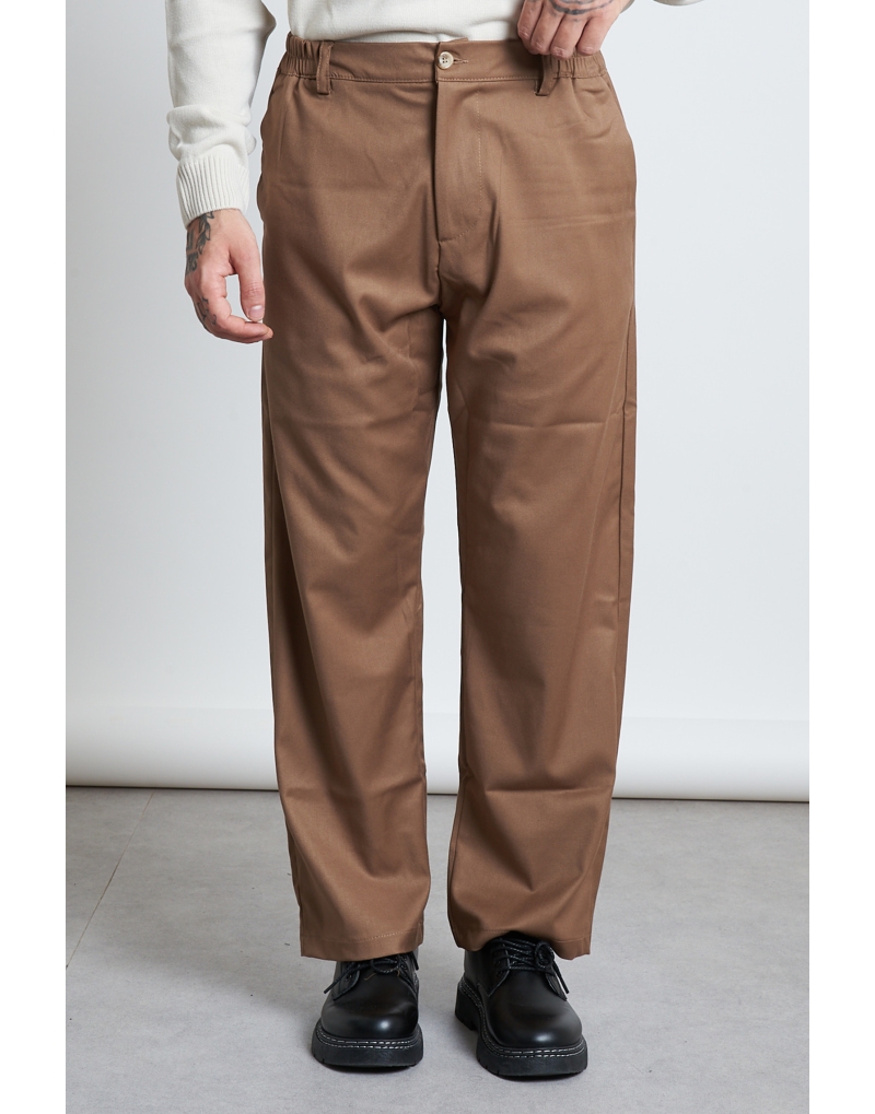 Pantalone a palazzo beige